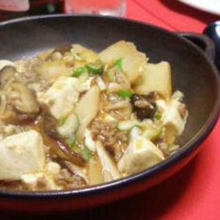 タケノコ入りマーボー豆腐